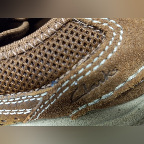 Clarks Armada English Men’s Leather Brown 8M Business Casual Shoes Professional - Picture 2 of 14